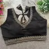 Tew Heavy Pure Roman Silk Fancy Blouses Wholesale Distributors In India